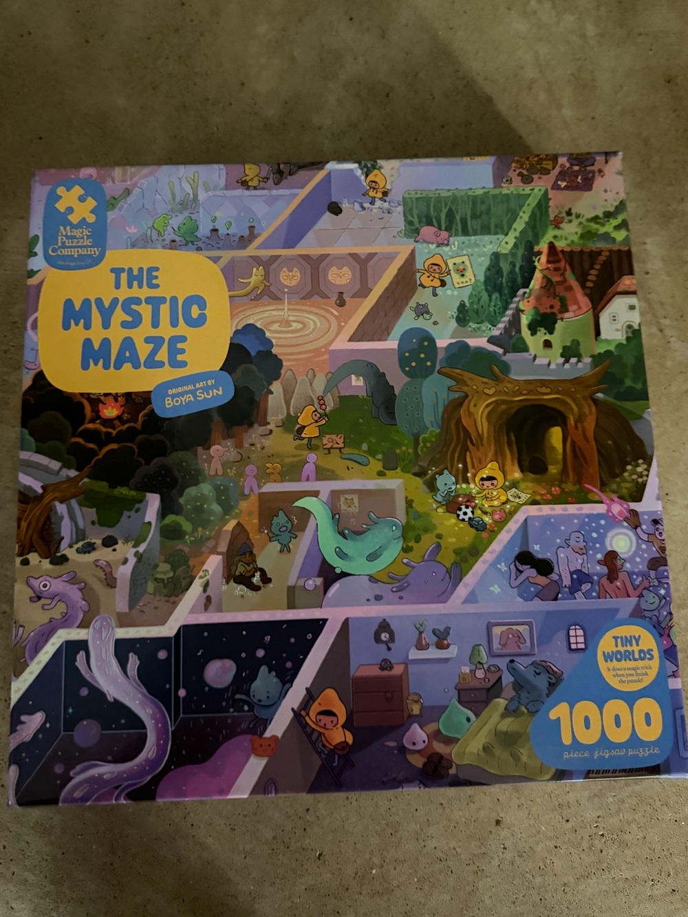 The Mystic Maze 1000-Piece Puzzle - Magic Puzzle Company